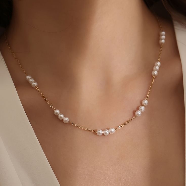 New Fancy Pearls Necklace