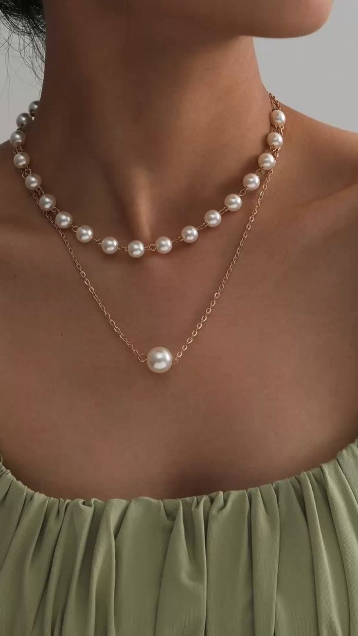 New Arrival Pearls Necklace