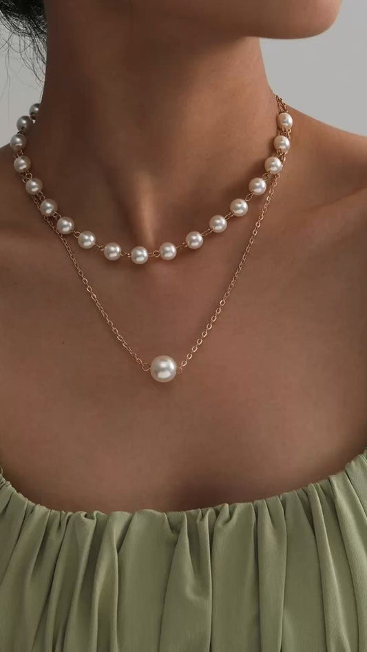 New Arrival Pearls Necklace