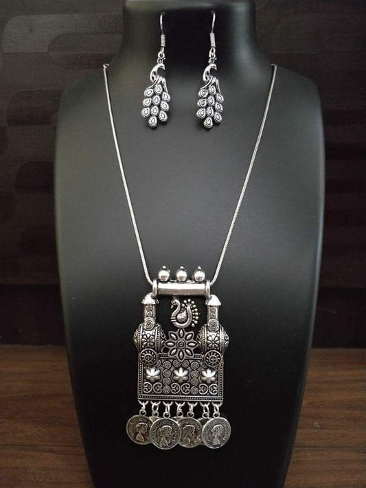 Navratri Special Oxodise Full Necklace Set