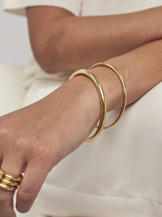 New Arrival Plain Brass Bangles