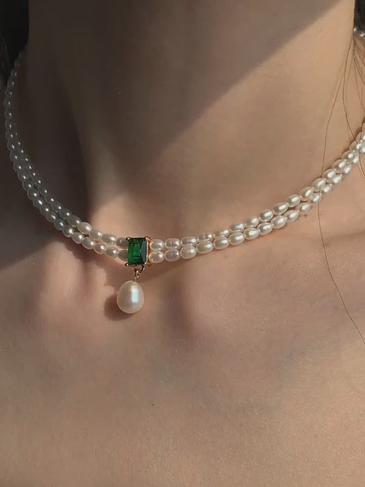 New Arrival Fancy Pearls Choker