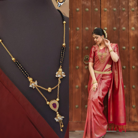 Combo Of Saree With Matching Kadali