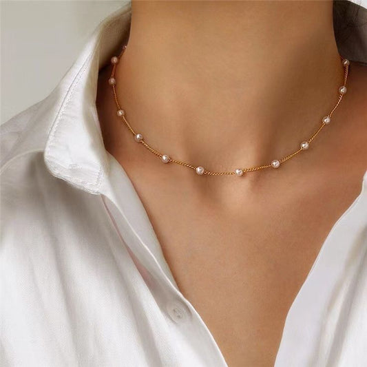 Daily Wear Pearls Necklace