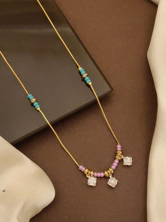 Dashing Micro Polish Necklace Chain