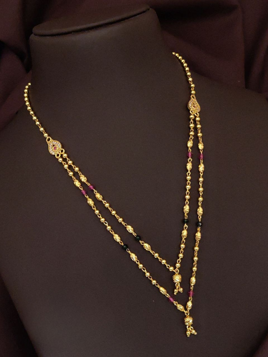 Brass Micro Polish Antiq Designer Mala