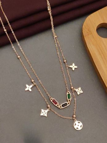 Gold-Toned Layered Necklace