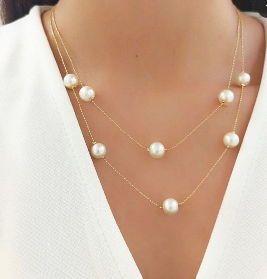 New Fancy Pearls Necklace