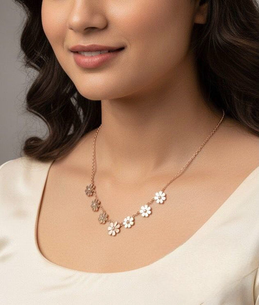 Women's Golden Fancy Necklace Chain