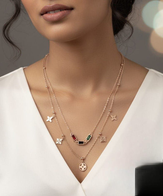 PEARLS NECKLACE TYPE MALA