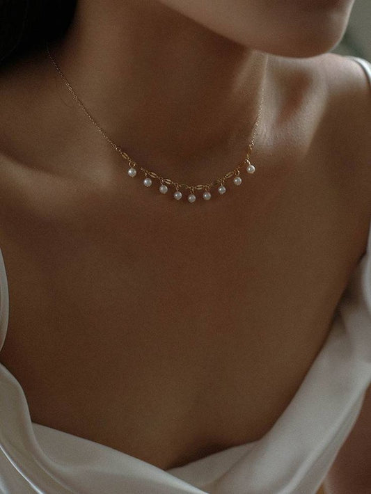 Daily Wear Pearls Necklace