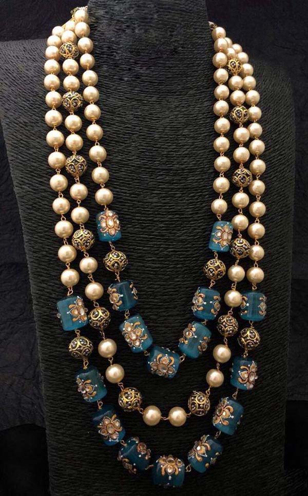Fancy Designer Pearl Necklace